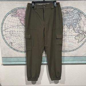 BP Olive Green Loose Fit Cargo Pants
